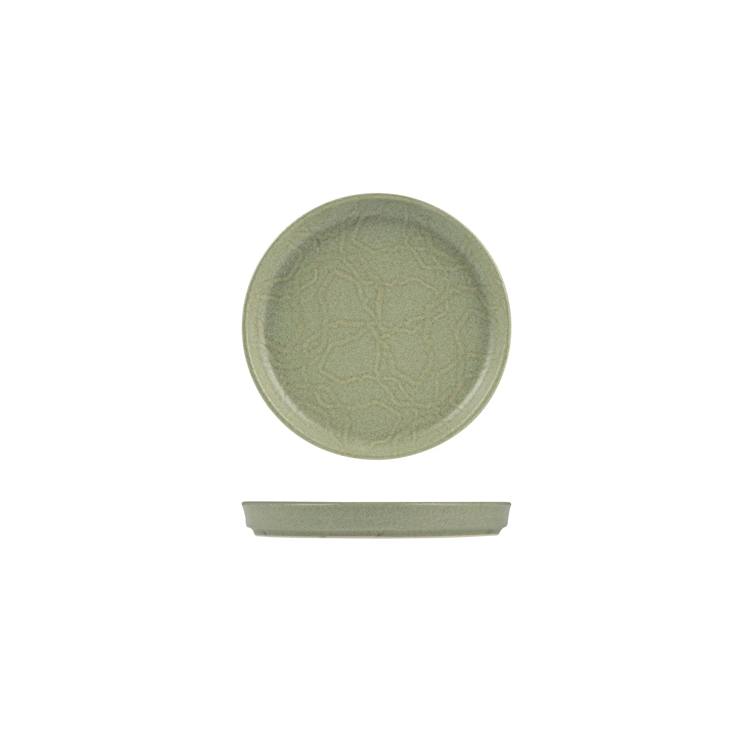 Walled Plate-175mm Ø / 22mm H - Maze