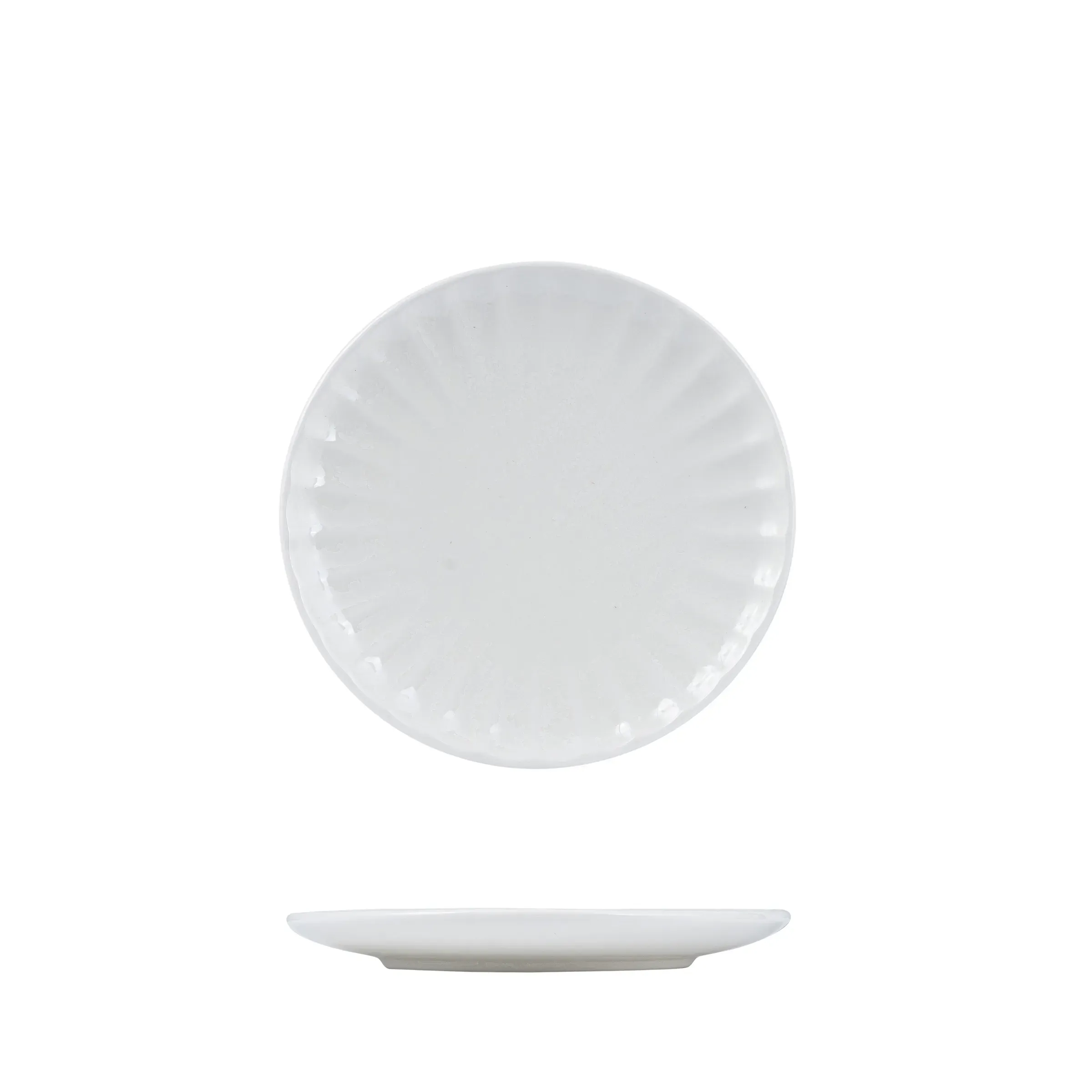 Round Plate-205mm Ø Scallop