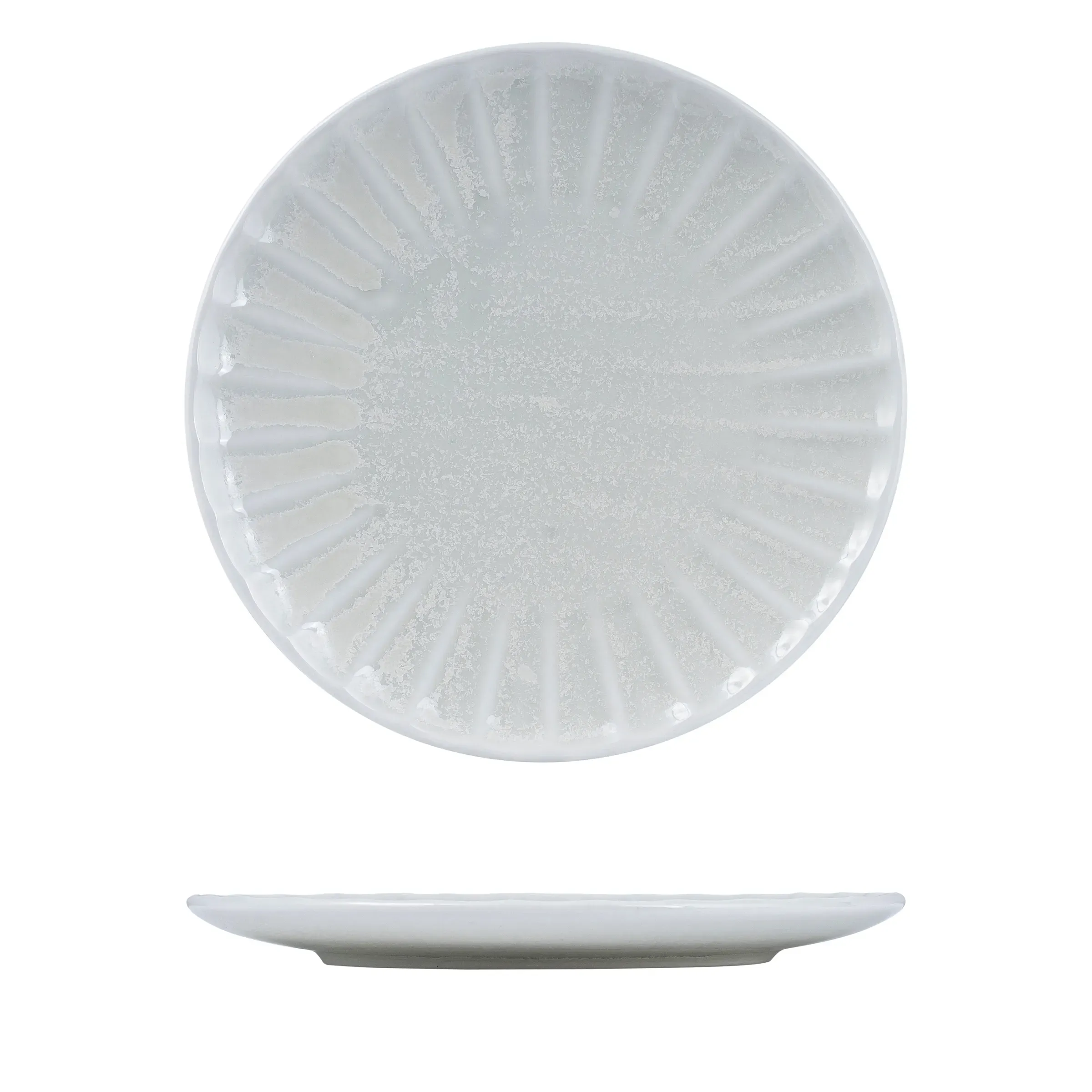 Round Plate-260mm Ø Scallop