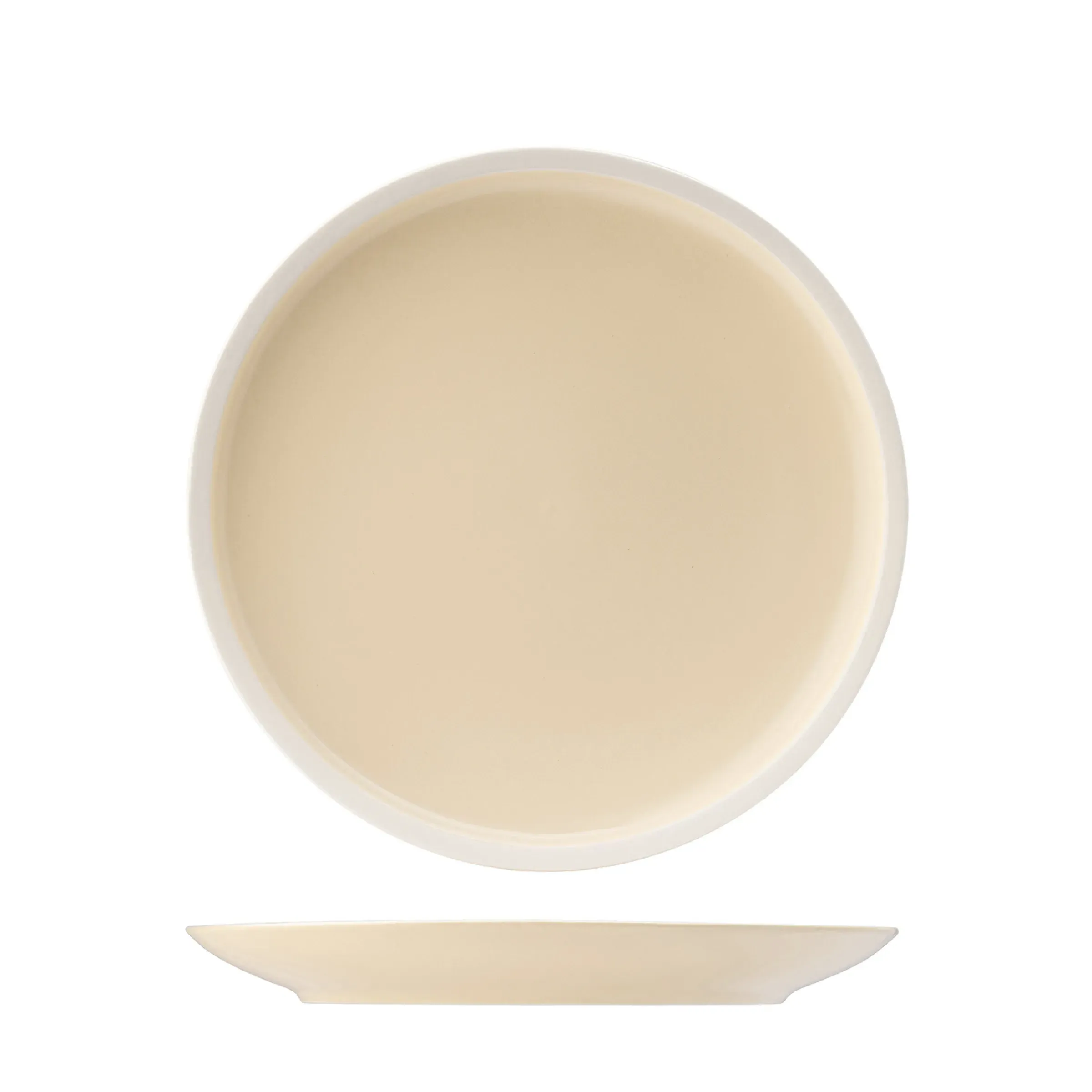 Round Plate - 240mm - Vanilla