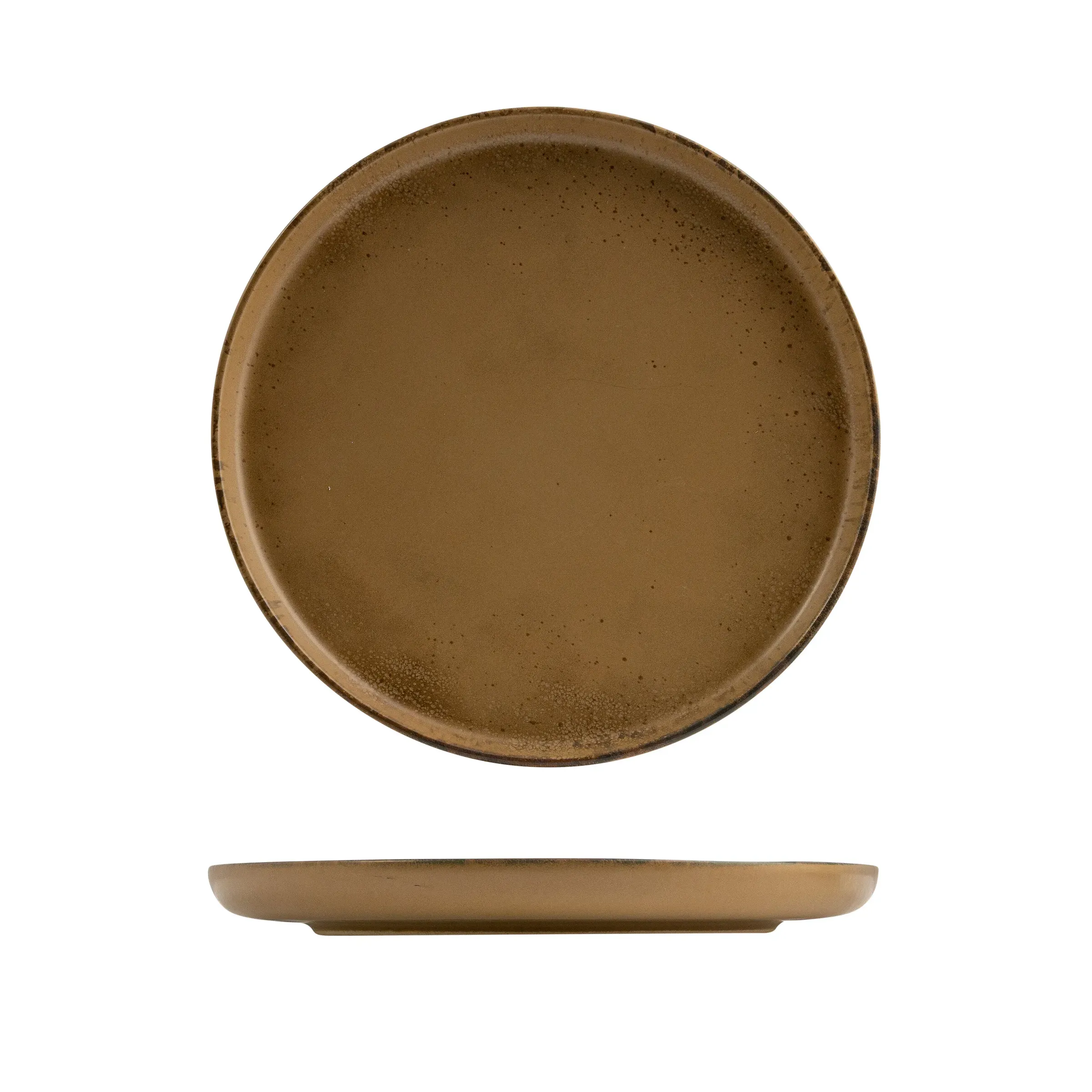Walled Round Plate - 280mm Ø - Sandbar