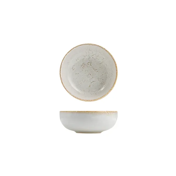 Round Bowl — 125mm - Limestone