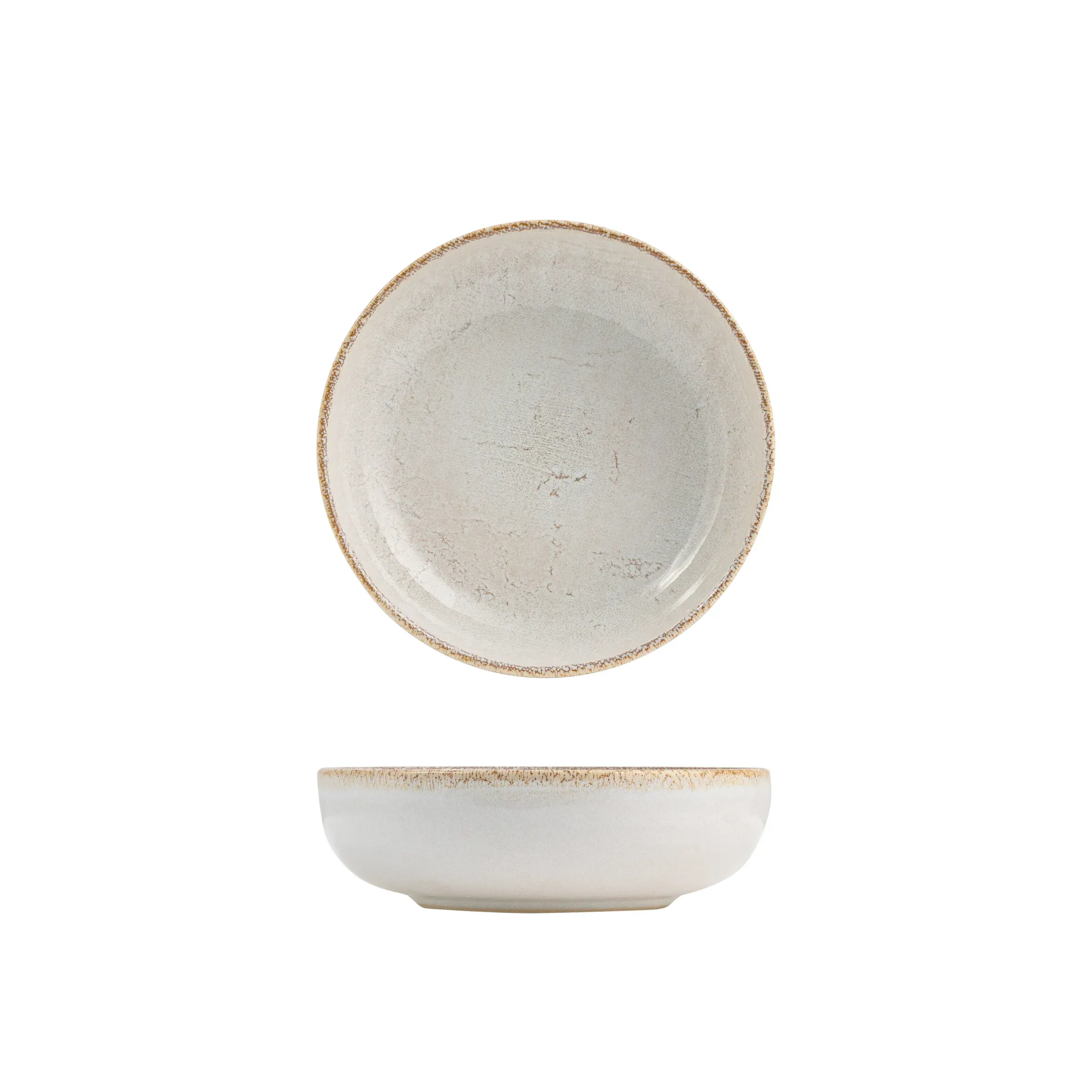 Round Bowl — 160mm - Limestone