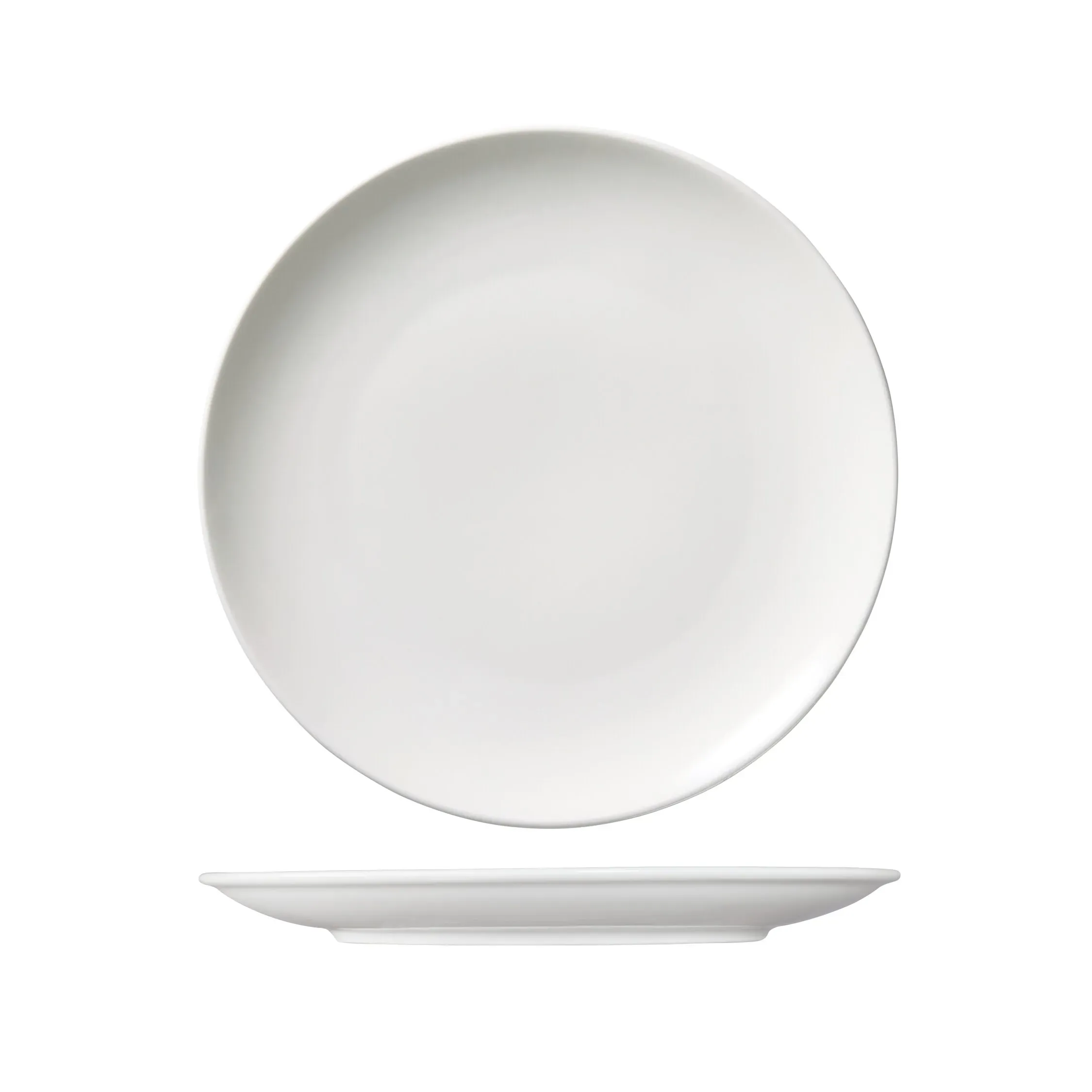 Round Plate Coupe 270mm - White