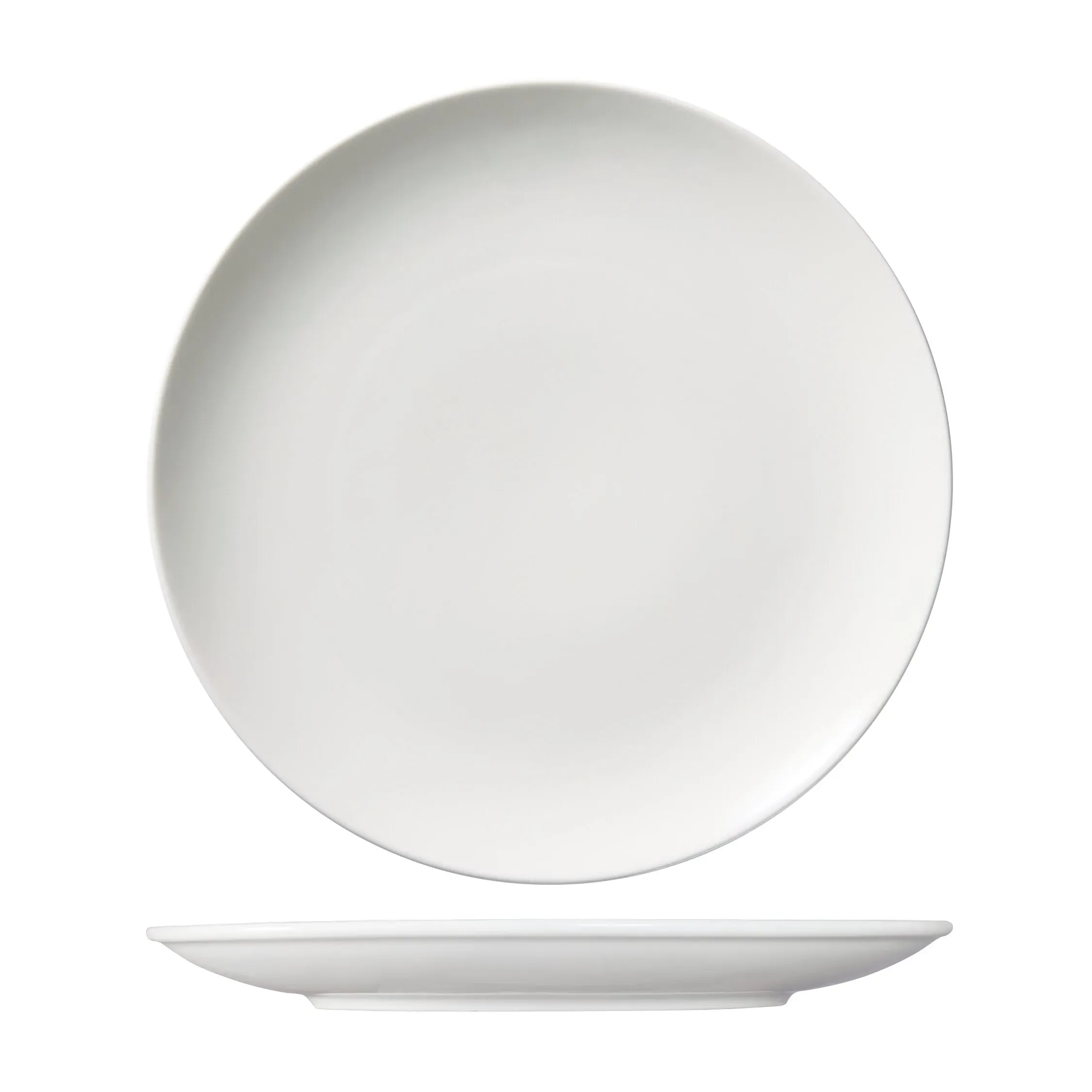 Round Plate Coupe 310mm - White