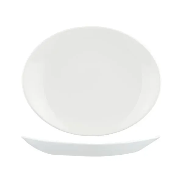 Oval Coupe Plate-317x255mm