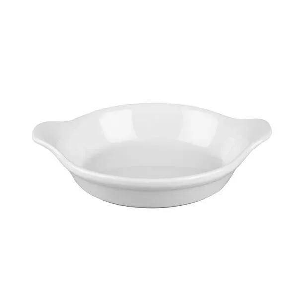 Round Gratin-150mm ร | 300ml - White