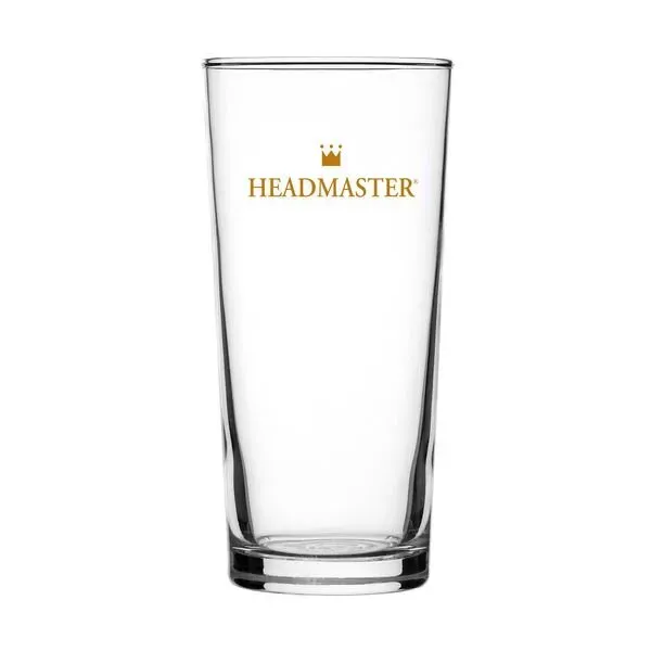 Beer Glass Oxford Headmaster Nucleated — 425ml