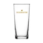 Beer Glass Oxford Headmaster Nucleated — 425ml