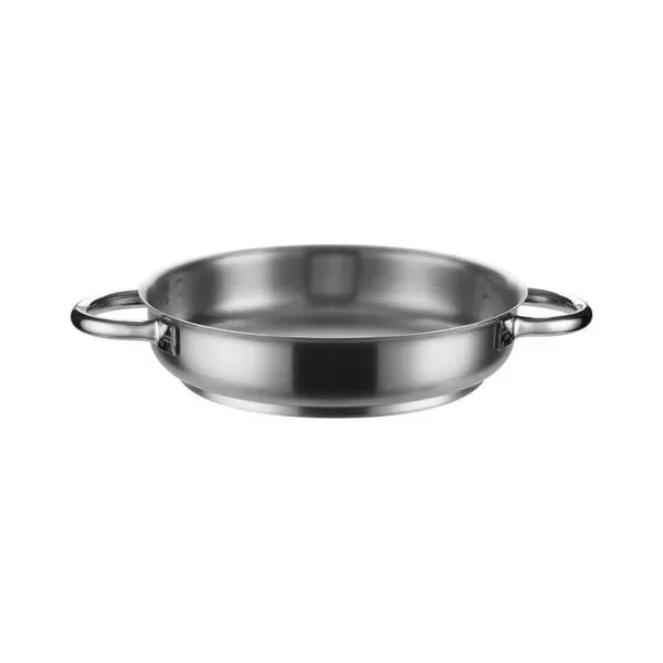 Paella Pan-18/10, No Cover, 350x70mm/6.7lt