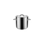 Stockpot-18/10, W/Cover, 240x240mm/10.0lt