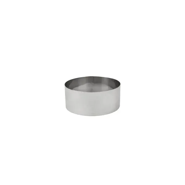 Cake Ring Stainless Steel โ 200x60mm