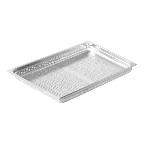 Gastronorm Pan-18/10, 2/1 Size 40mm, Perforated
