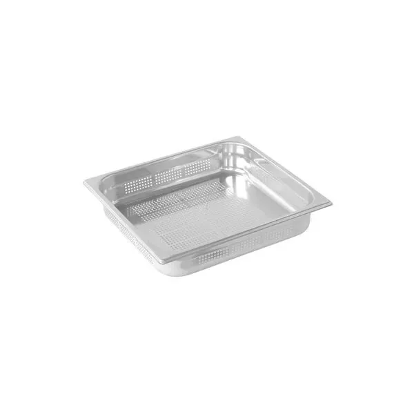 Gastronorm Pan-18/10, 2/3 Size 20mm, Perforated