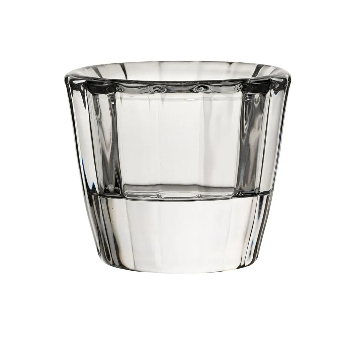 Ribbed Votive Clear