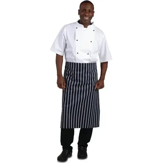 Bib Apron Butcher Stripe — 760x920mm