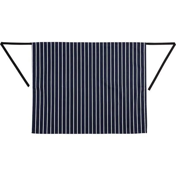 Whites Bistro Apron Blue/White Butchers Stripe