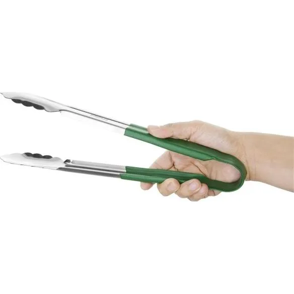 30cm Coloured Handle Stainless Steel Utility Tong view 9