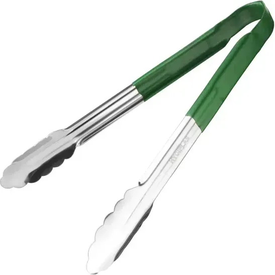 30cm Coloured Handle Stainless Steel Utility Tong view 5