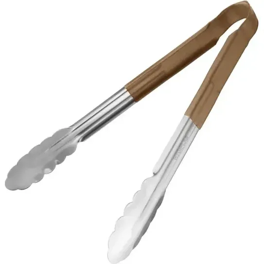 30cm Coloured Handle Stainless Steel Utility Tong view 2