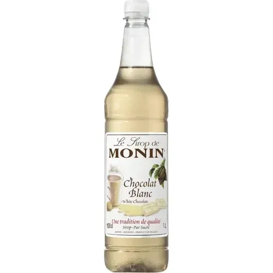 Monin White Chocolate Syrup  1ltr