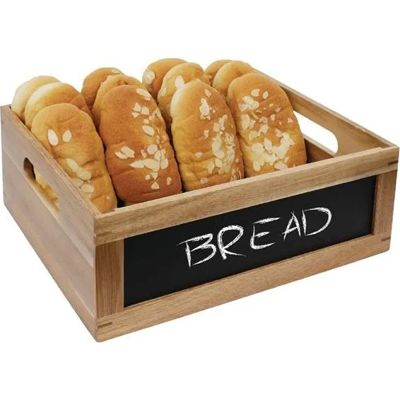Bread Crate With Chalkboard 1/2 GN