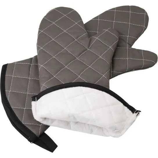 Oven Mitt Flame Retardant Tan — 430mm view 2
