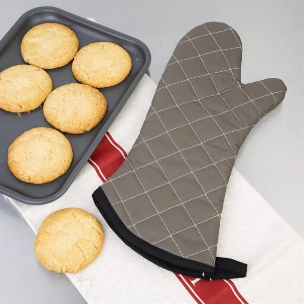 Oven Mitt Flame Retardant Tan — 430mm view 4