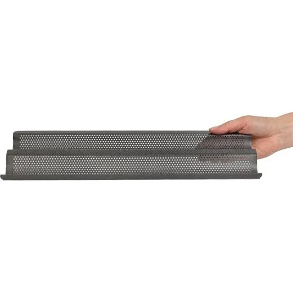Masterclass Crusty Bake Non-Stick Perforated Baguette Tray 390  X 160  X  25mm view 6