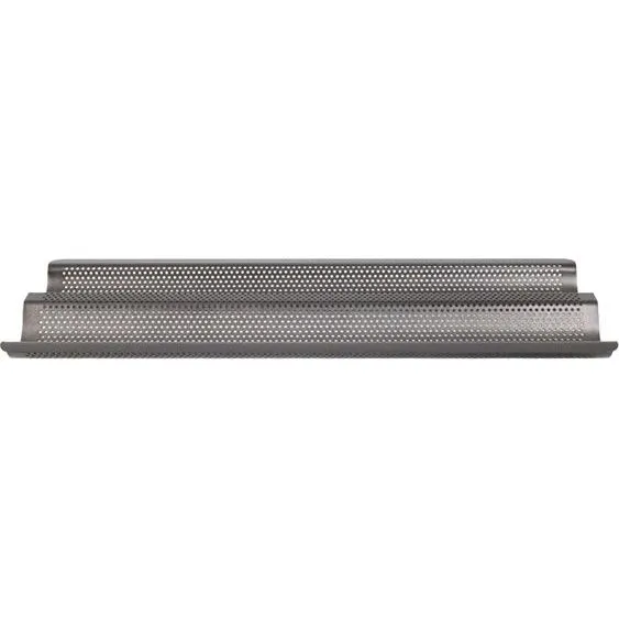 Masterclass Crusty Bake Non-Stick Perforated Baguette Tray 390  X 160  X  25mm view 2