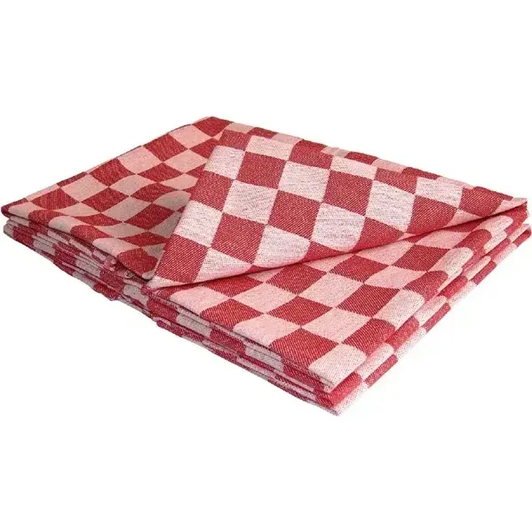 Vogue Chef Tea Towel Red - 660x660mm 26x26" view 6