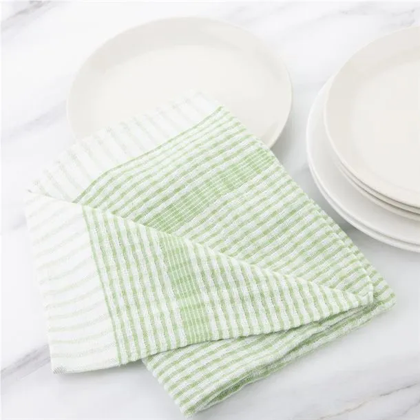 Vogue Wonderdry Tea Towels Green - 760x510mm 30x20" (pack 10) view 5