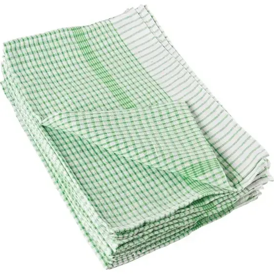 Vogue Wonderdry Tea Towels Green - 760x510mm 30x20" (pack 10) view 6