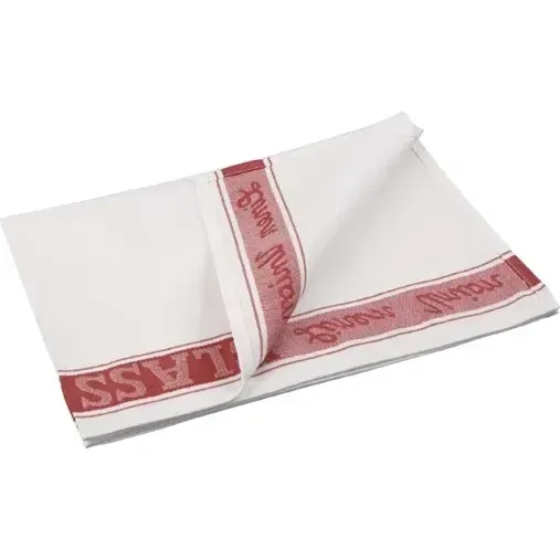 Vogue Glass Cloth Red Border - 760x510mm 30x20" view 7