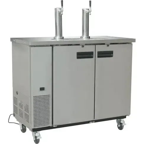 Polar G-Series Direct Draw Beer Dispenser (2 Keg 2 Tap) Stainless Steel