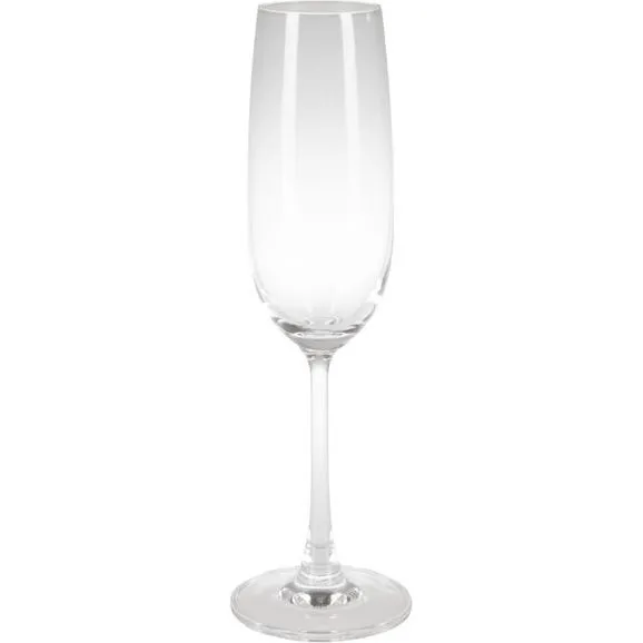Olympia Crystal Modale Flute Glass - 215ml 7.5oz (7.25usoz) (box 6) view 4