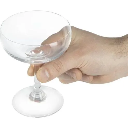 Olympia Crystal Bar Collection Champagne Saucer - 200ml [6 Pack] view 4