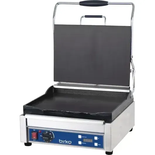 Birko 1002101 Contact Grill Smooth Plates - 260x226mm Cooking Area