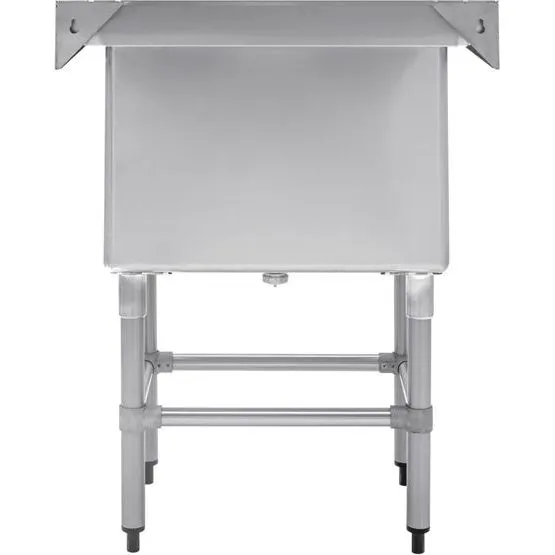 Vogue St/St Deep Pot Sink - 770mm (w) X 600mm (d)  (90mm Drain) view 6