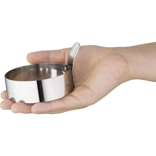 Vogue Egg Ring St/St - 76mm 3" view 3