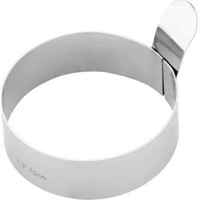 Vogue Egg Ring St/St - 76mm 3" view 2