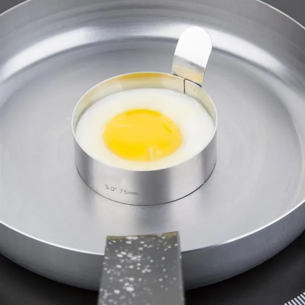 Vogue Egg Ring St/St - 76mm 3" view 4