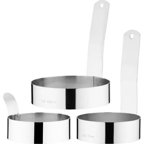 Vogue Egg Ring St/St - 76mm 3" view 5