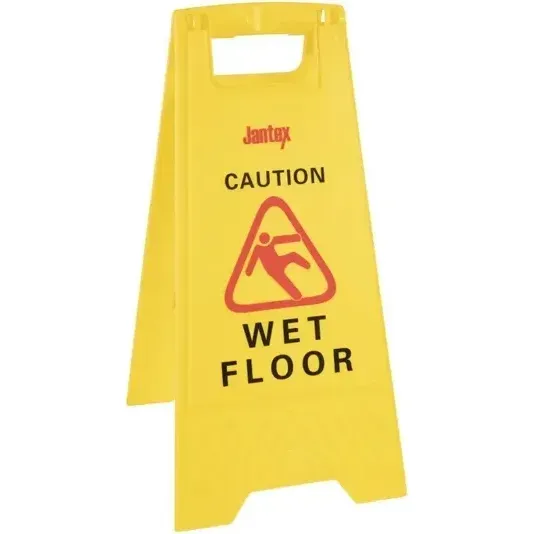 Wet Floor Sign 'caution Wet Floor'
