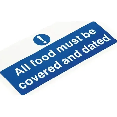 Vogue Food Covered And Dated Sign view 2