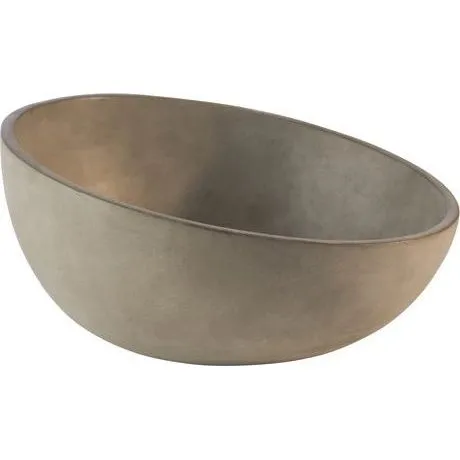 Aps Element Concrete Bowl 260x75x130mm, 1.7lt