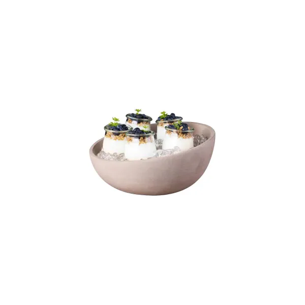 Aps Element Concrete Bowl 290x85x145mm, 2.5lt