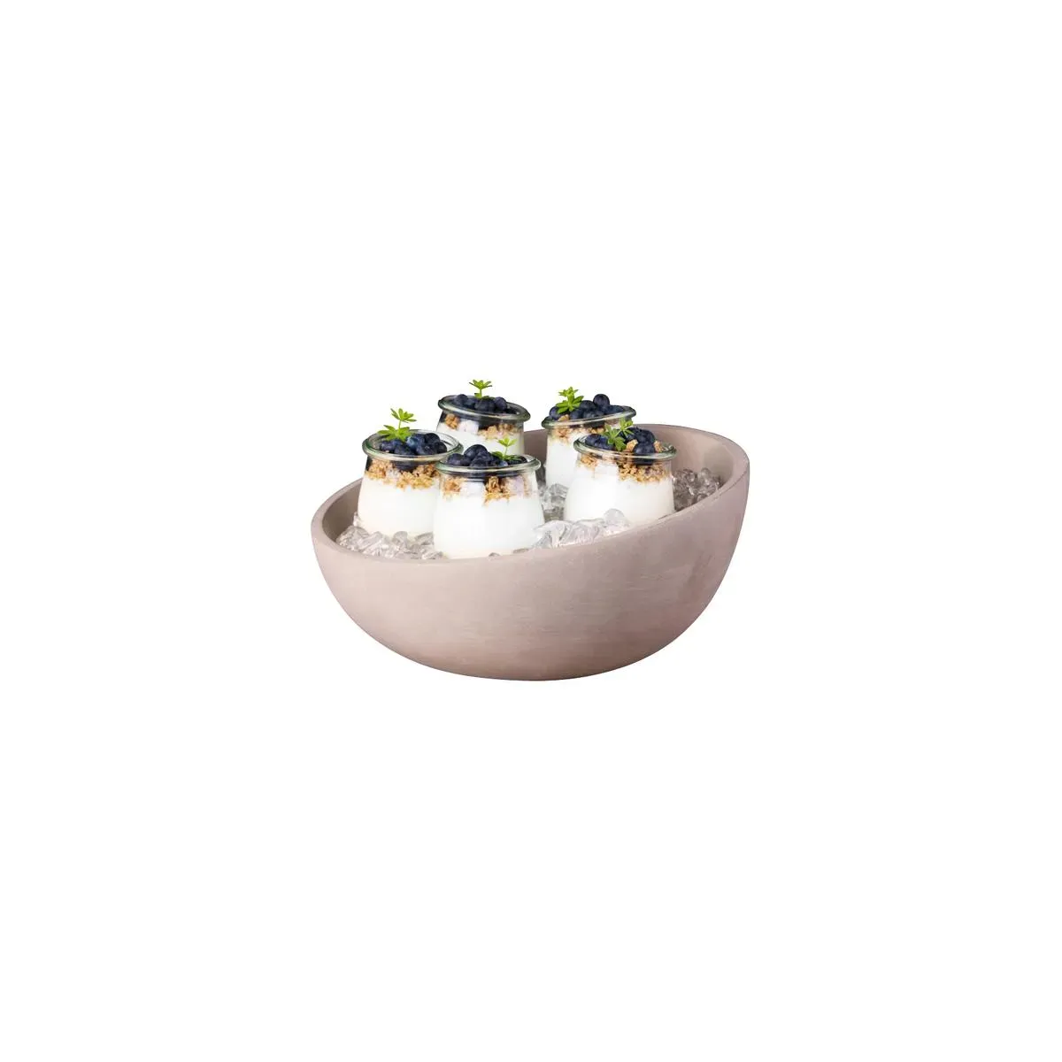 Aps Element Concrete Bowl 290x85x145mm, 2.5lt