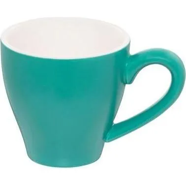 Aqua Tulip Coffee Cup