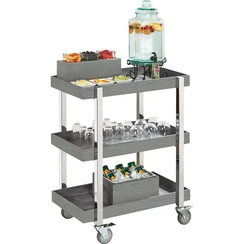 Ashwood Bar Cart 787x514x997mm